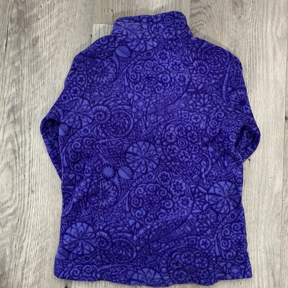 Columbia Purple Printed Zipper Jacket - Picture 4 of 4